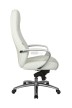 Кресло для руководителя Riva Design Chair Orso F185 белая кожа - 2