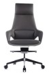 Кресло для руководителя Riva Design Chair Aura FK005-A серая кожа - 1