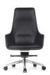 Кресло для руководителя Riva Design Soul A1908 черная кожа - 1