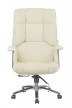 Кресло для руководителя Riva Chair RCH 9502+натуральная кожа кремовый - 1