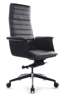 Кресло для руководителя Riva Design Chair Rubens А1819-2 черная кожа