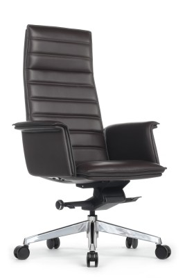 Кресло для руководителя Riva Design Rubens A1819-2 темно-коричневая кожа