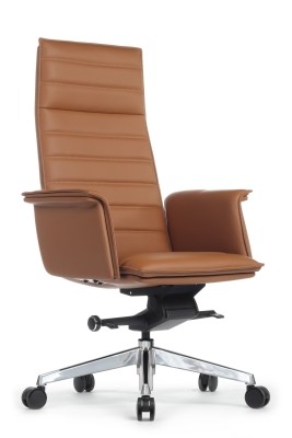 Кресло для руководителя Riva Design Rubens A1819-2 светло-коричневая кожа